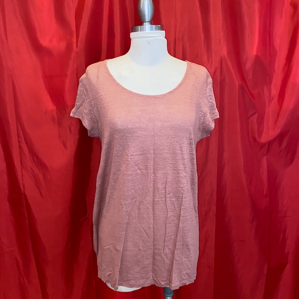 Nwt! 100% Linen - Gorgeous! Raspberry Color Sz S - image 1